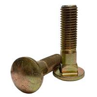 3/4"-10 X 3" Carriage Bolt, Grade 5, Zinc Yellow